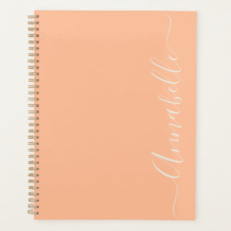 Nom de typographie de script Peach