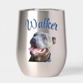 Nom de Walker avec Staffy Bull Terrier,  (Arrière)
