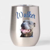 Nom de Walker avec Staffy Bull Terrier,  (Avant)