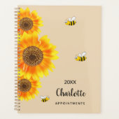 Nom des abeilles beiges jaunes des tournesols (Devant)