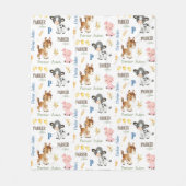 Nom des animaux de ferme Couverture de répétition (Devant)