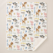 Nom des animaux de ferme Couverture de répétition  (Devant)