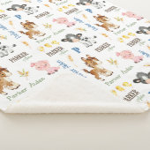 Nom des animaux de ferme Couverture de répétition  (3/4)