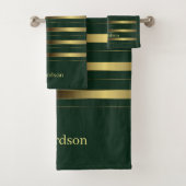 Nom Des Bandes Vert Or Et Émeraude (En situation)