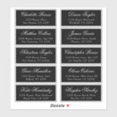 Nom des invités Adresse Étiquette d'expédition per (Feuille)