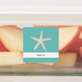 Nom d'étoile de mer étanche étiquettes pour le cam (Apposé)