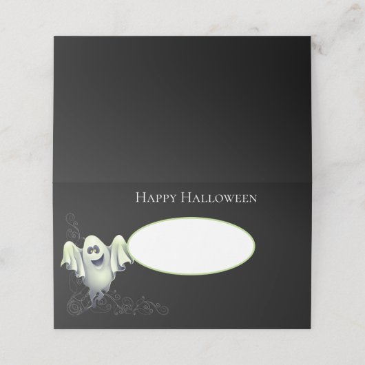 Nom d'Halloween Cartes (Extérieur déplié)