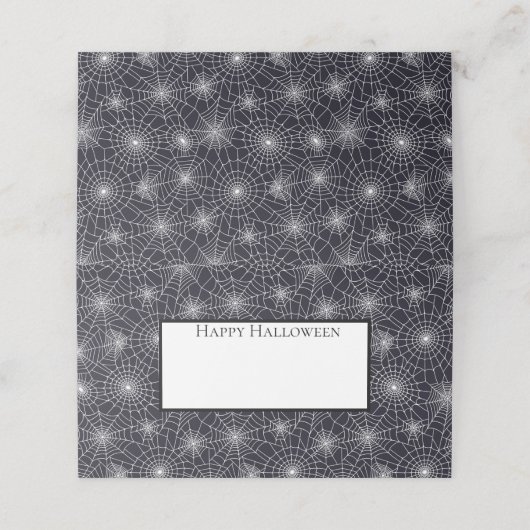 Nom d'Halloween Cartes (Extérieur déplié)