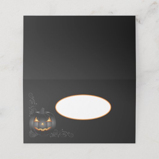 Nom d'Halloween Cartes (Extérieur déplié)