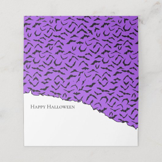 Nom d'Halloween Cartes (Extérieur déplié)