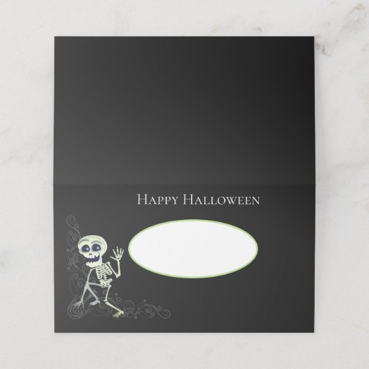 Nom d'Halloween Cartes (Extérieur déplié)