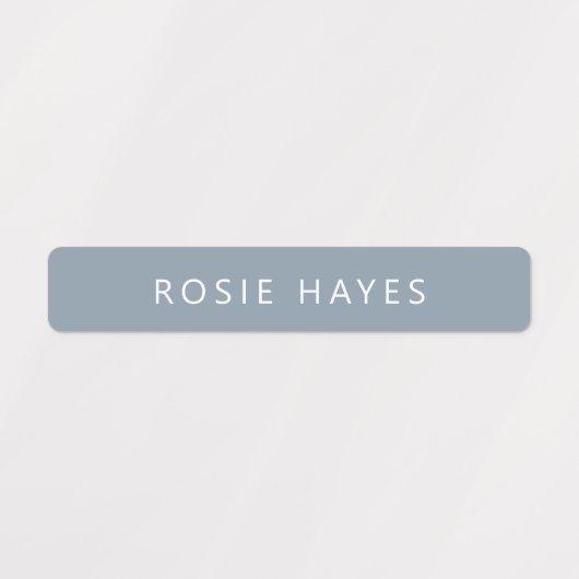 Nom d'hiver bleu Étiquettes (Design 2)