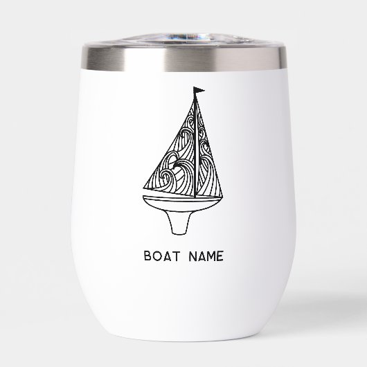 Nom du bateau à voile (Avant)
