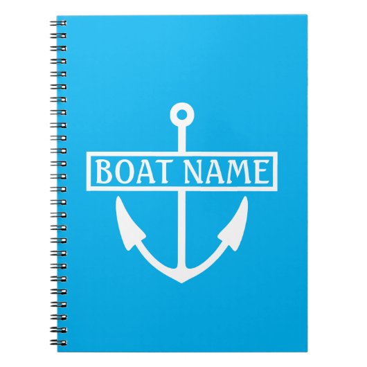 Nom du bateau Ancre Journal du capitaine (Devant)