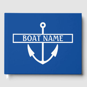 Nom du bateau Ancre Livre d'or