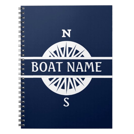 Nom du bateau Compass Journal du capitaine (Devant)