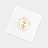 Nom du bateau d'Ancres nautiques personnalisé (Gauche)