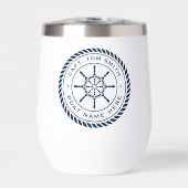 Nom du bateau du capitaine sur mesure roue du navi (Avant)