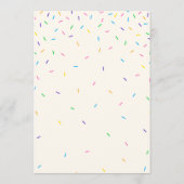 Nom du bébé Jeu ABC, Nom du bébé Carte de course (Dos)