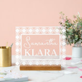 Nom du bébé personnalisé (Mariage)