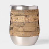 Nom du Cabine de famille Rustic Wood Personnalisé (Droite)