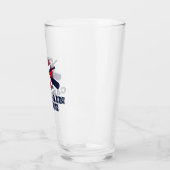 Nom du capitaine de bateau bière cadeau en verre p (Gauche)