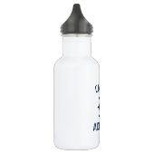 Nom du capitaine de bateau personnalisé bouteille  (Gauche)