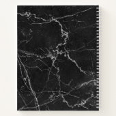 Nom du carnet d'esquisses de l'artiste marbre pers (Dos)