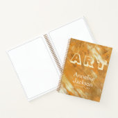 Nom du carnet d'esquisses personnalisé moderne (Intérieur)