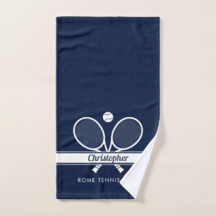 Nom du club de tennis personnalisé Marine Blue