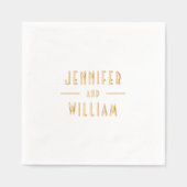 Nom Du Couple Art Déco (Recto)