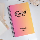 Nom du dégradé personnalisé et Journal de manifest