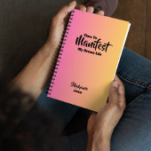 Nom du dégradé personnalisé et Journal de manifest