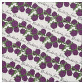 Nom du dessin de fruit Blackberry tissu motif (Échantillon)