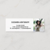 Nom du diplômé - Boîtier Insérer un Carte photo (Dos)