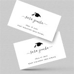 Nom du diplôme Fiche Faire-part graduée Insérer<br><div class="desc">Carte de nom de diplôme / Faire-part d'études secondaires - Un souvenir élégant pour la famille et les amis.</div>