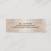 Nom du diplôme Insérer une carte Elegant Gold Part (Dos)