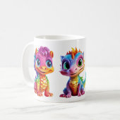 Nom du dragon Mug pour les enfants aventuriers (Devant gauche)