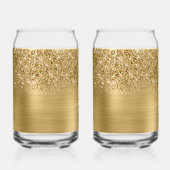 Nom du glamour doré Glittery (Verso)