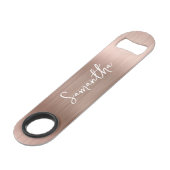 Nom du glamour or Rose Glitt (Devant angulaire)