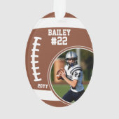 Nom du joueur de football Numéro de photo (dos)