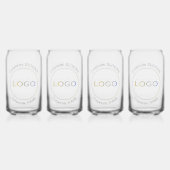 Nom du logo de l'entreprise Slogan Elegant Simple  (Dos)