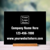 Nom du logo de l'entreprise Téléphone Site Web sur (Neutre)