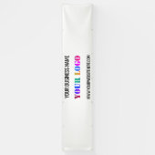 Nom du logo de votre entreprise Info Bannière prom (Vertical)