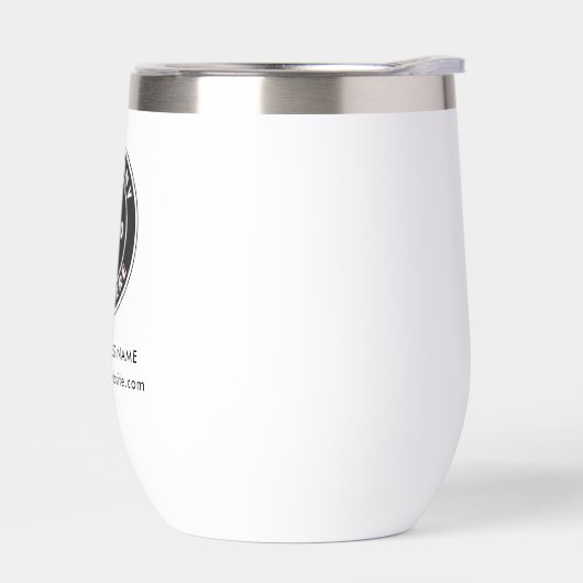 Nom du logo d'entreprise simple et site Web person (Gauche)