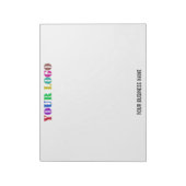 Nom du logo personnalisé Texte Bloc-notes professi (Tourné)