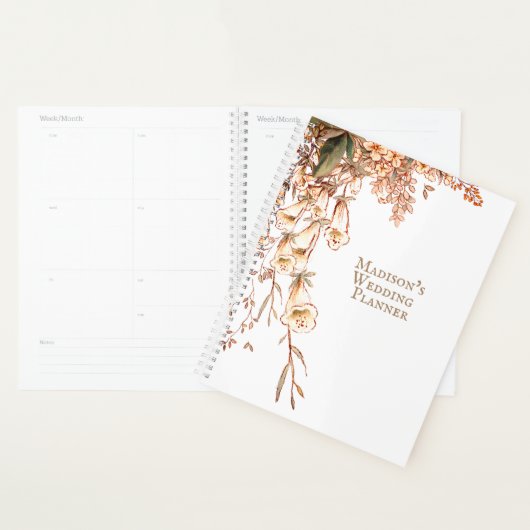 Nom du Mariage de automne élégant du script Harves (Devant avec enveloppe)