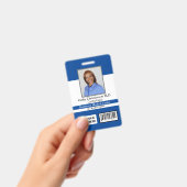 Nom du médecin Logo photo Code scanneur de badge (Manuel / portable)