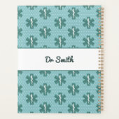 Nom du médecin personnalisé symbole médical (Dos)