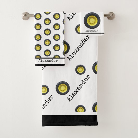 Nom du monogramme Basketball Orange sur Toit Bain  (En situation)